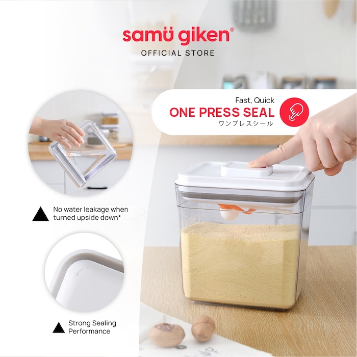 Samu Giken Air Tight Container UV Milk Powder Dispenser 奶粉罐